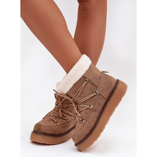 Women ankle boots faux - women, fur
