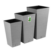 Lot de 3 pots de fleurs