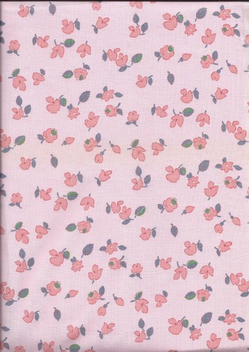 Coupon tissu patchwork rose - coupon,