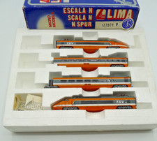 LIMA N COFFRET  RAME TGV 16 ORANGE SNCF RÉFÉRENCE 123901 G