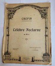 Rare Partition CHOPIN