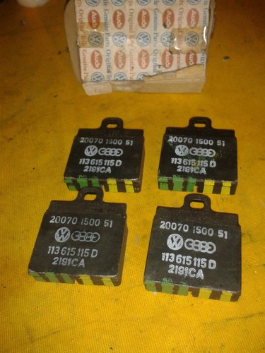 Plaquettes frein cox - de,