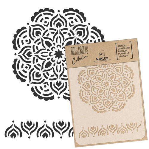 Pochoir peinture craft - de, //