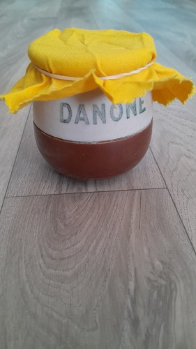 Ancien pot yoghourt yaourt - ancien, de