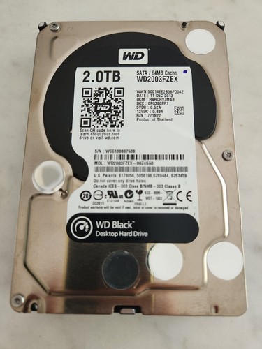 Disque dur wd2003fzex 5 - disque, wd