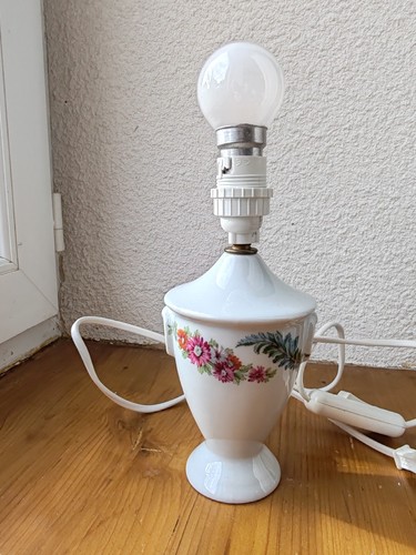Lampe pied porcelaine de - en,