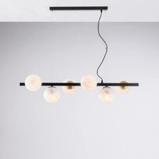 Lustre Design Moderne Noir