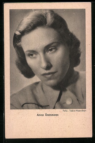 Carte postale actrice - postale, de