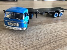 Camion Saviem Berliet TR 12 - 1964  - 1/43 Avec Remorque Porte Engins