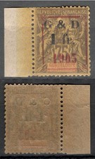 GUADELOUPE 1903 : 1fr/75c  NEUF** MNH BdF Cote 250,00€