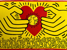 Keith Haring Lithographie COA