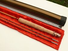 Pêche CANNE à MOUCHE Bambou 7'2 Pezon et Michel Blank Bambus fluefiskestang