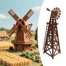 Maquette de moulin à vent à