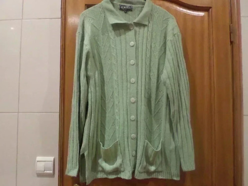 Superbe gilet long torsadé - superbe,