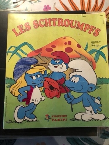 Album panini schtroumpfs - album,