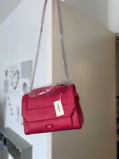 LANCEL Grand Sac à main bandoulière  toile noire  Authentique  vintage 