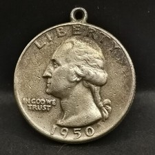 Pendentif washington quarter - pendentif,