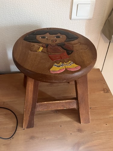 Tabouret bois massif pour - en,
