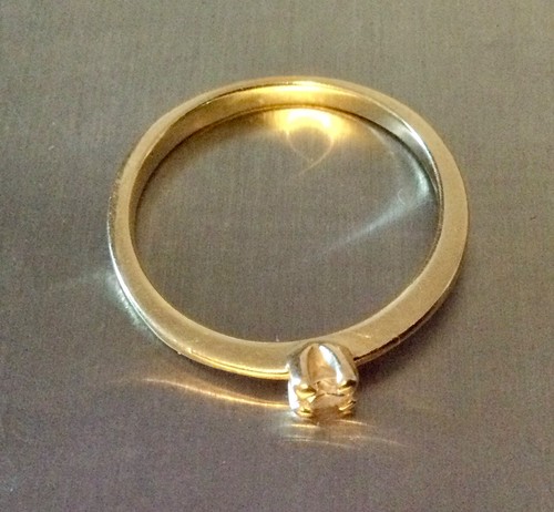 Diamant solitaire 3mm - solitaire, de