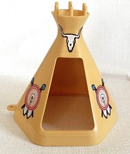 TIPI JAUNE POUR INDIENS