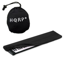 Noir Élastique Poussière Housse Avec Sac Pour Roland 61-76-Key Piano Numérique