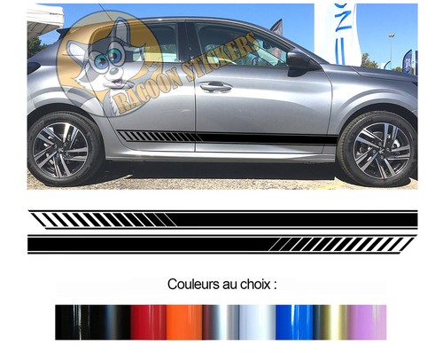 Bandes pour peugeot 208 - bandes, 2
