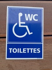 NEUF PANNEAU PVC HAUT DE GAMME WC HANDICAPE