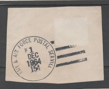 USA - ARMY & AIR FORCE POSTAL SERVICE - 1 DEC 1964 RARE OBLITÉRATION AMÉRICAINE