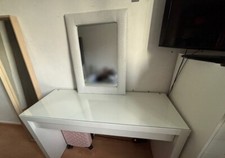 coiffeuse avec miroir 