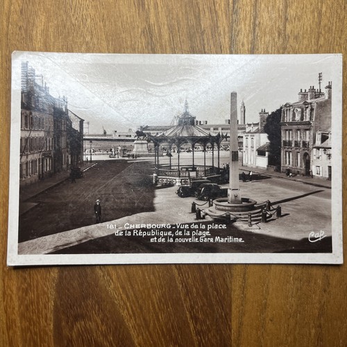 Postcard cpa cherbourg - postcard,