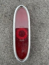 REAR TAIL LIGHT LENS FOR 1959 PONTIAC OEM GUIDE R2-59 Used