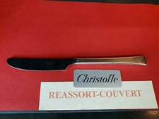 COUTEAU ENTREMETS CHRISTOFLE FRANCE CONCORDE 19 CM BEL ÉTAT ARGENTÉ 