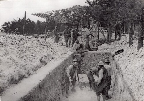 Shelter camouflage marne front - camouflage,