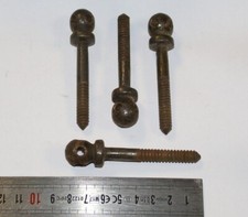 lot 4 ancienne vis tire fond tete ronde 80 mm pour meuble lit armoire