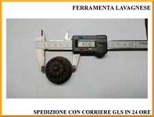 Bouton De Meuble Baroque En Laiton Vieilli