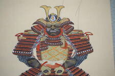 TABLEAU SUSPENDU PEINTURE JAPONAISE JAPON SAMOURAÏ Armure Old Gusoku ART 494q
