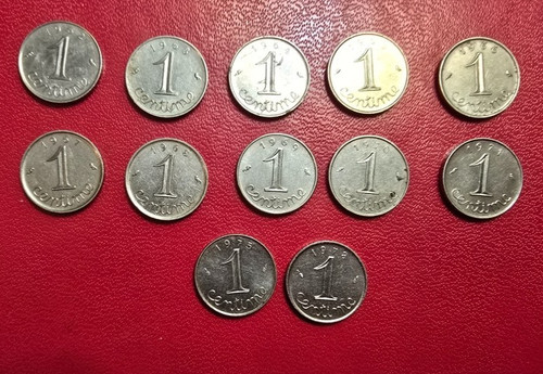 Lot monnaies de 1 - 12,