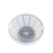 Grand panier rond plastique