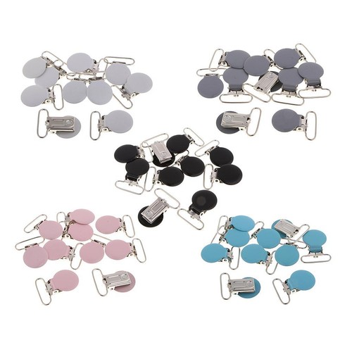10pcs pinces tétine bretelles - pinces,