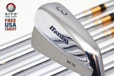 Set de 8 fers MIZUNO MP-33 3-4-5-6-7-8-9-PW Stiff Flex DG S200 Shaft RH Irons