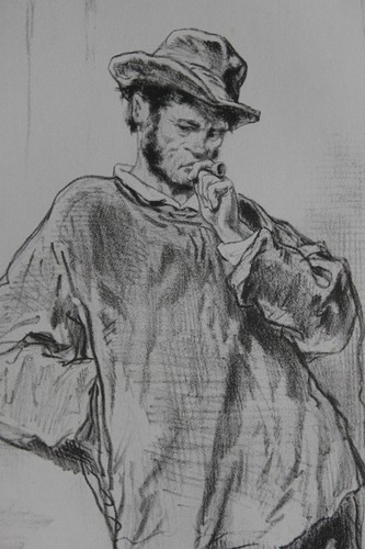 Gavarni lithographie originale - gavarni,