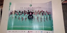 PETIT POSTER EFFECTIF 2021/2022   ASSE  ;SAINT ETIENNE 30X 21 cm