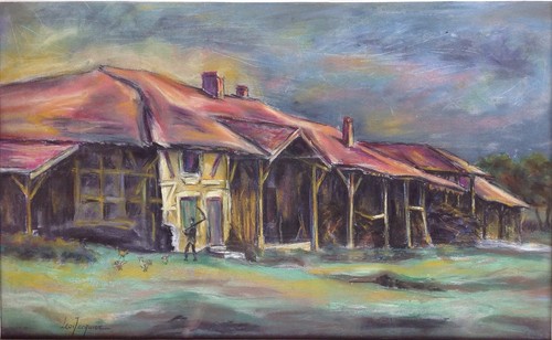 Léon jacquier peintre - léon, de