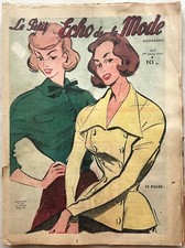 LE PETIT ECHO DE LA MODE n° 5 du 29Janvier 1950 revue ancienne