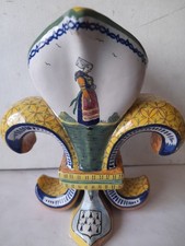 Rare LYS  19e Faience de