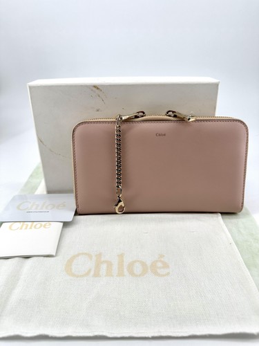 Portefeuille chloé zippé - zippé, en