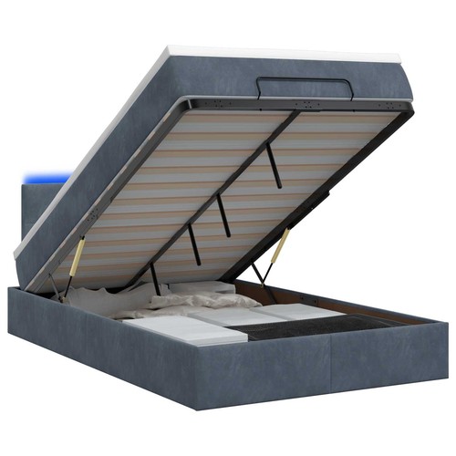 Lit coffre avec - , led