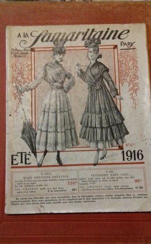 Catalogue samaritaine 1916 - catalogue, la