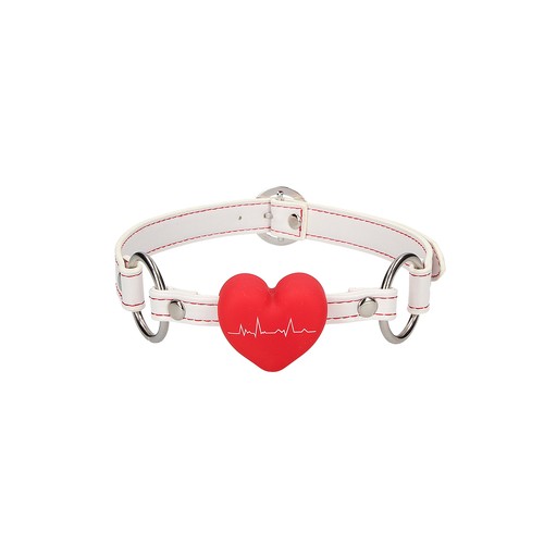 Bondage bâillon coeur - sm,