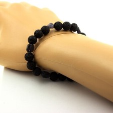 Bracelet perles Cordierite